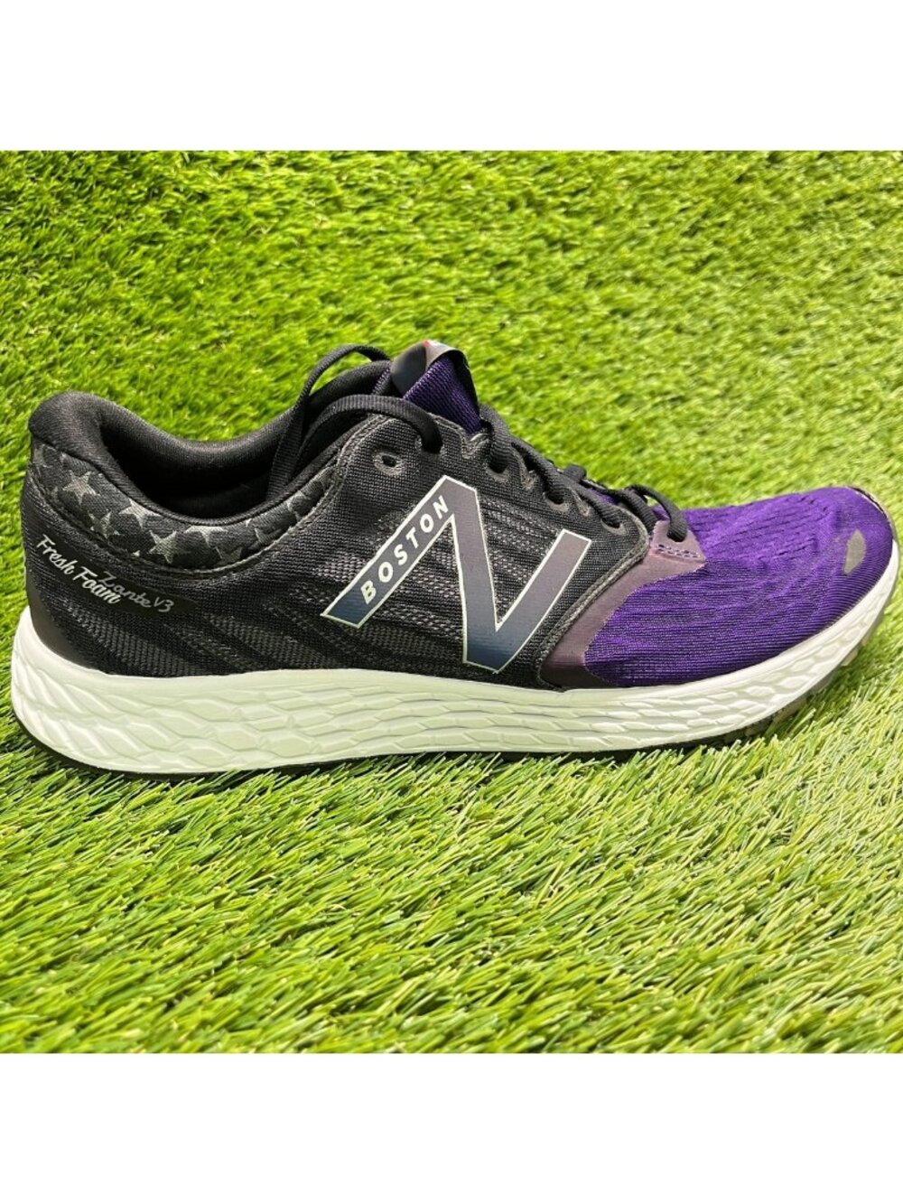 New Balance Fresh Foam Zante V3 Mens Size 11.5 Purple Running Shoes Sneakers